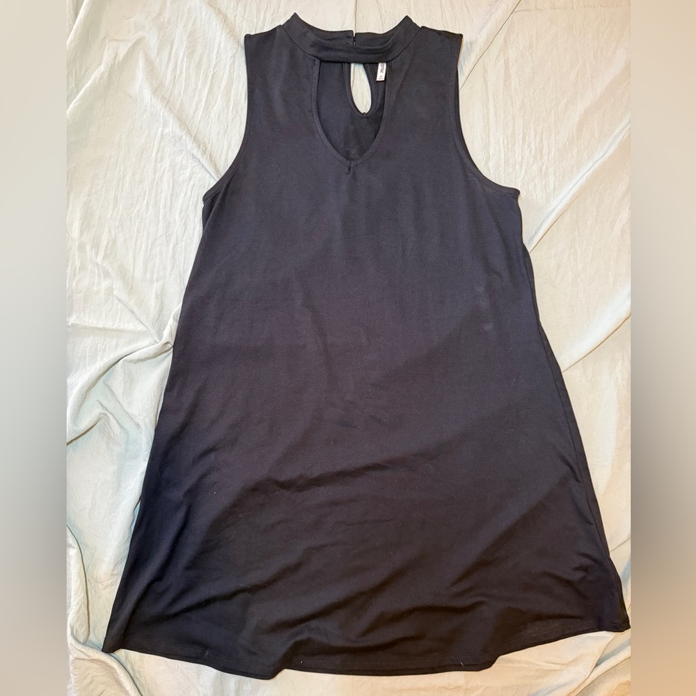 Black Mudd Sleeveless Juniors/Women's dress